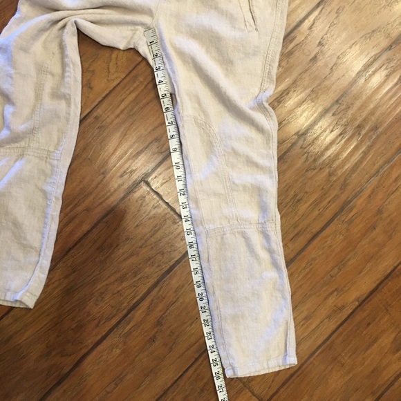 Gap Straight Leg Linen Pants - Picture 7 of 8